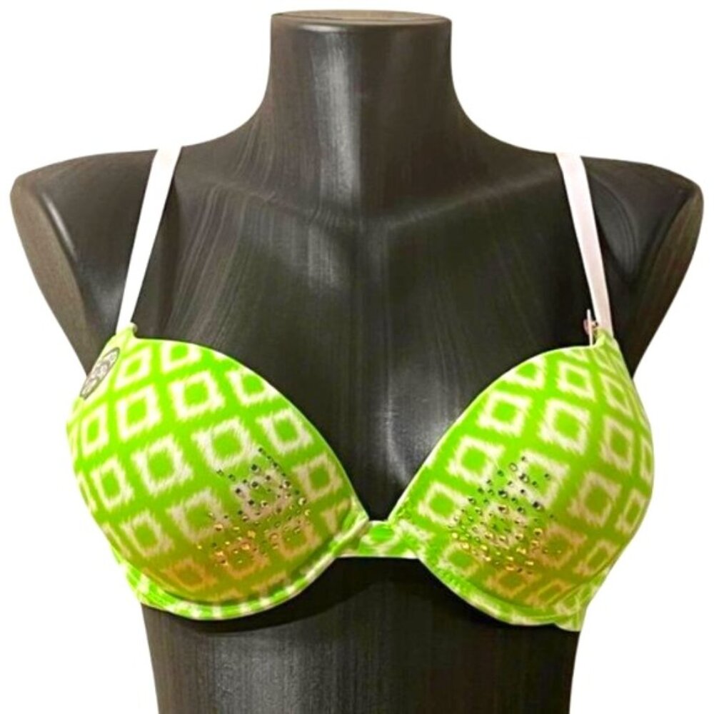 Lime Green Padded Power Push Up